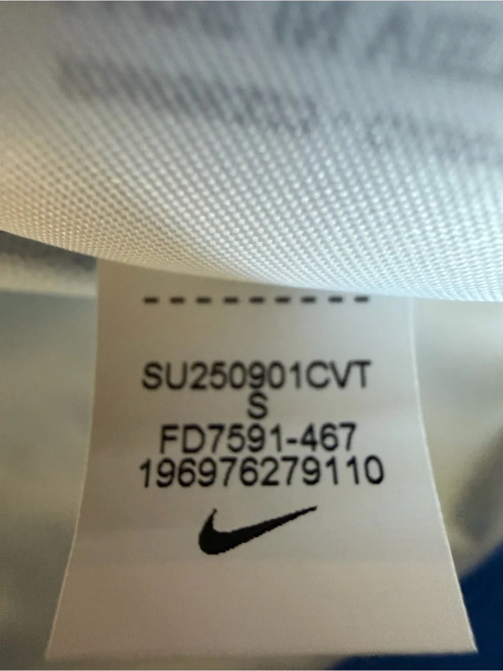 Nike Drill Top Soccer Pullover 1/4 Zip Water Proof FD7591-467 Youth Sz: Small